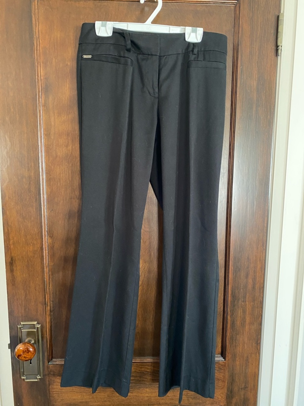 Mexx Black Women's Flared Dress Pants